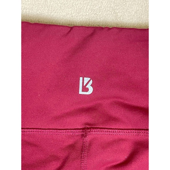 BuffBunny Leggings Adult Small Mesh Cut Out Mid Rise Logo Womens - Picture 7 of 9